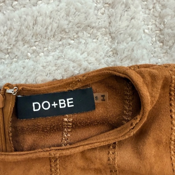 NWOT - Women’s Fall Suede Dress Size Medium - Picture 2 of 3